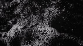 Boiling Black Water Background. Dark Turbulent Liquid Surface Texture, Swirling Abstract Motion, Stormy Fluid Pattern for Dramatic, Nature, Horror or Abstract Use. - Powered by Shutterstock - Get 15% off with code: PIKWIZARD15