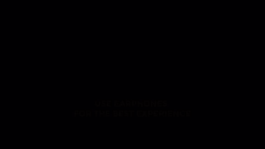 Golden premium earphone animation with smooth loop and transparent background. Perfect for intros, promos, ads, and audio-related content.
