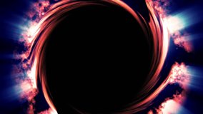 Dramatic visual of a fiery black hole surrounded by swirling plasma - Powered by Shutterstock - Get 15% off with code: PIKWIZARD15