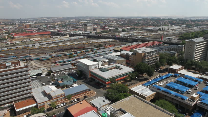JOHANNESBURG - CIRCA 2012 - View of the city