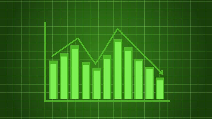 Infographic Animation of Business Data Report with Graph and Chart