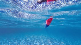 Swimming pool lane floating in underwater perspective - Powered by Shutterstock - Get 15% off with code: PIKWIZARD15
