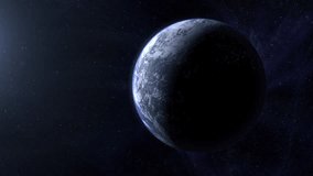 Cinematic view of Earth from space, with glowing city lights, swirling clouds, and the planet’s curve at dawn, dramatic atmosphere and outer space background - Powered by Shutterstock - Get 15% off with code: PIKWIZARD15