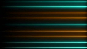 Glowing neon wave lines. abstract motion background neon lines animation on black background. 4k video. - Powered by Shutterstock - Get 15% off with code: PIKWIZARD15