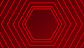 red hexagon tunnel animation background loop for visuals presentations and motion graphics design. Perfect for you 100 - Powered by Shutterstock - Get 15% off with code: PIKWIZARD15