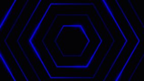 experience the mesmerizing blue neon hexagon tunnel abstract background animation seamless loop for visuals and effects - Powered by Shutterstock - Get 15% off with code: PIKWIZARD15