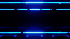 Blue neon lines VJ loop tunnel background - Powered by Shutterstock - Get 15% off with code: PIKWIZARD15