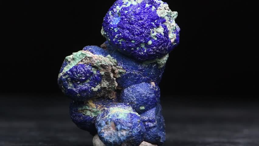 Azurite on Malachite
Copper Queen Mine, Bisbee, Cochise County, Arizona, USA
