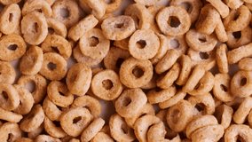 Cheerio Shaped Hooped Cereal Close Up 1 - Powered by Shutterstock - Get 15% off with code: PIKWIZARD15