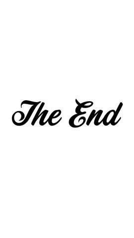 Animated handwritten text The End available on white and black backgrounds. Perfect for video endings, outros, closing screens, digital content, creative projects, and social media promo