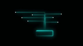 Business Network Connections Global Finance Growth Strategy Icons with Neon Lines and Dark Background - Powered by Shutterstock - Get 15% off with code: PIKWIZARD15