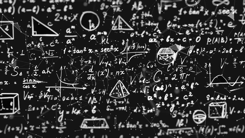  Physics and Math Formulas on Black Blackboard - Powered by Shutterstock - Get 15% off with code: PIKWIZARD15