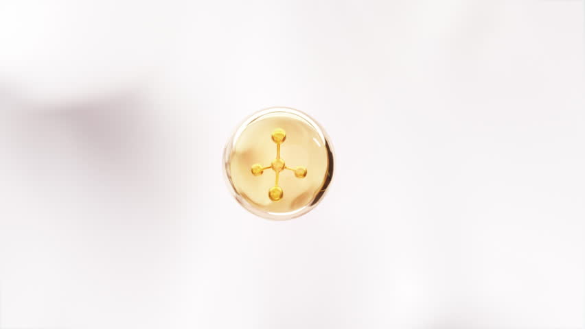 3D animation of nourishing serum penetrating deep into skin layers, representing hydration, rejuvenation, and advanced skincare absorption for enhanced beauty and wellness.