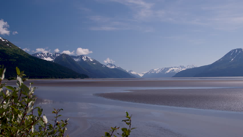 Kenai peninsula landscape in Alaska