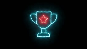 realistic golden trophy horizontal all the video winners cup celebration 3d illustration. - Powered by Shutterstock - Get 15% off with code: PIKWIZARD15