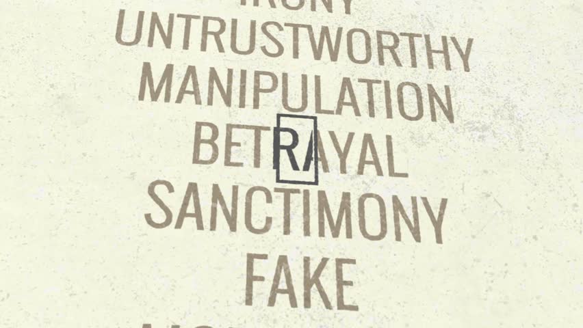Hypocrisy 3D Scrolling Title Animation