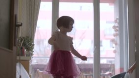 Captivating scenes of siblings enjoying a fun dance session in a cozy living room, showcasing the joy of childhood and playful bonding. - Powered by Shutterstock - Get 15% off with code: PIKWIZARD15