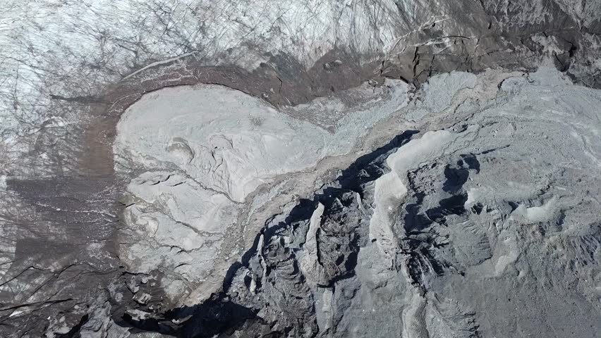 BC Mountain Range and Glacier Footage