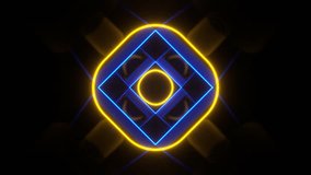 Blue and Yellow Hypnotic Neons Moving Background VJ Loop in 4K - Powered by Shutterstock - Get 15% off with code: PIKWIZARD15