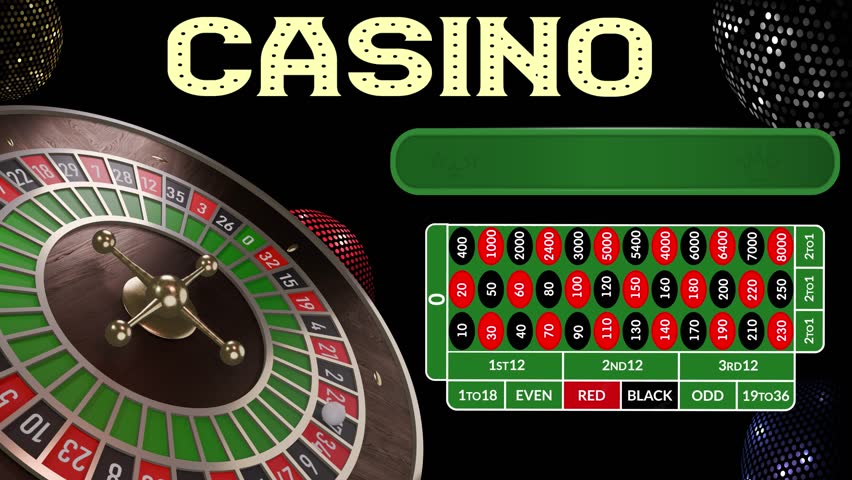 Casino promo poster featuring roulette and chips in glowing neon lights. Bold visual energy with vibrant colors and high-stakes atmosphere.