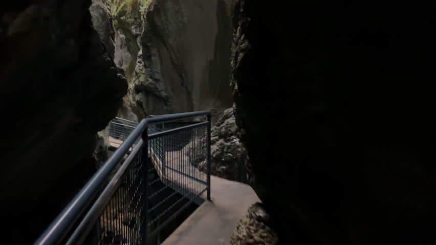 The Yecla Gorge in Santo Domingo de Silos, Burgos province, Spain. High quality 4k footage