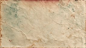Old beige paper texture with cracks, red stains, and subtle creases, vintage recycled material, visible fibers, antique parchment look, matte handmade surface, animated background loop - Powered by Shutterstock - Get 15% off with code: PIKWIZARD15