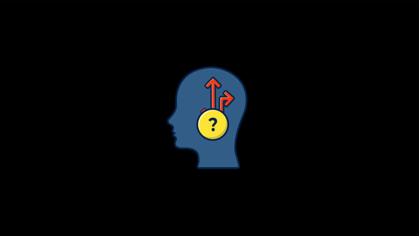 Animated Human with Uncertainty Concept Video - Transparent