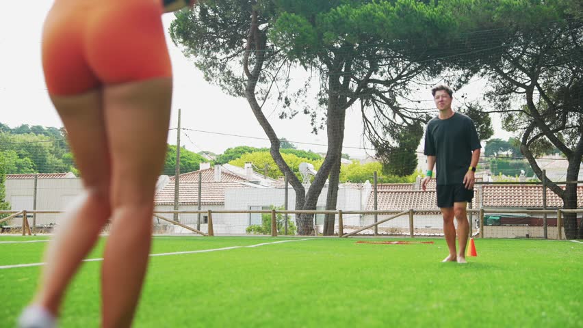 Participate in a dynamic outdoor training session alongside an inspiring athlete today