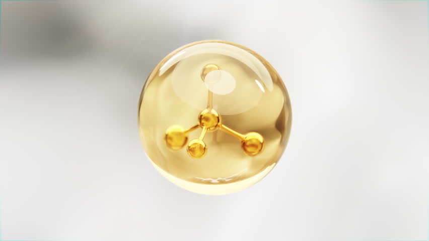 3D animation of nourishing serum penetrating deep into skin layers, representing hydration, rejuvenation, and advanced skincare absorption for enhanced beauty and wellness.
