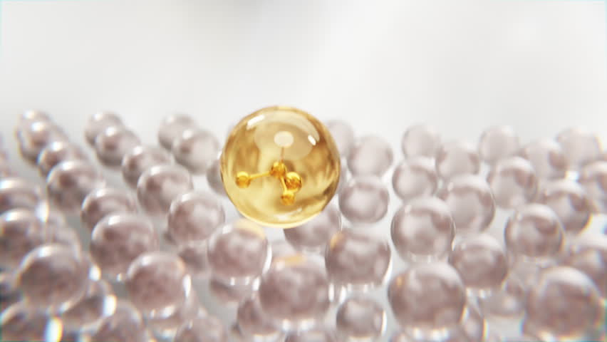 3D animation of nourishing serum penetrating deep into skin layers, representing hydration, rejuvenation, and advanced skincare absorption for enhanced beauty and wellness.