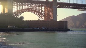 Sunset Below the Golden Gate Bridge
 - Powered by Shutterstock - Get 15% off with code: PIKWIZARD15