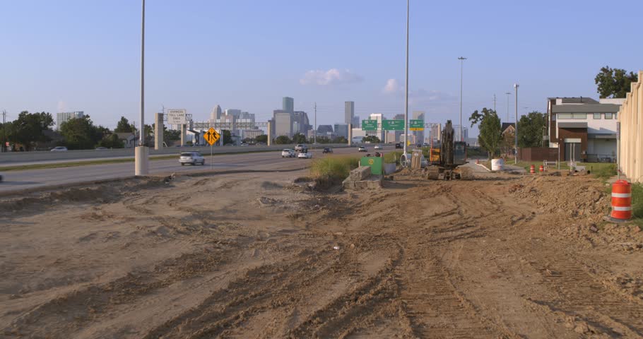 Urban Sprawl: Highway 288 Stretching into Downtown Houston