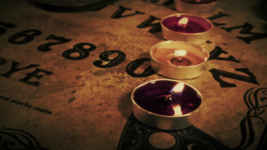 Spiritual Fortune Teller Mystic Scary Witchcraft Ouija Board