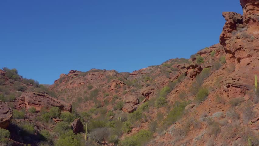 Aerial 4K Drone Flight Over Scenic Mountains of Salta and La Rioja, Argentina