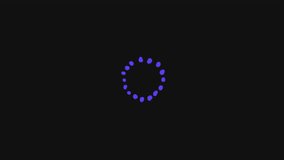 Looping animation of glowing neon dots exploding like a digital firework. Perfect for VJ visuals, music videos, or tech-themed motion backgrounds. Colorful dots. - Powered by Shutterstock - Get 15% off with code: PIKWIZARD15