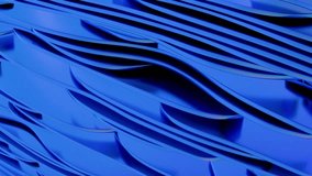 Dynamic abstract blue wave patterns creating a textured background. - Powered by Shutterstock - Get 15% off with code: PIKWIZARD15