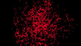 Algorithm of connected lines exploring science behind neural networks. Connected lines in wireframe design modern and abstract technology background - Powered by Shutterstock - Get 15% off with code: PIKWIZARD15