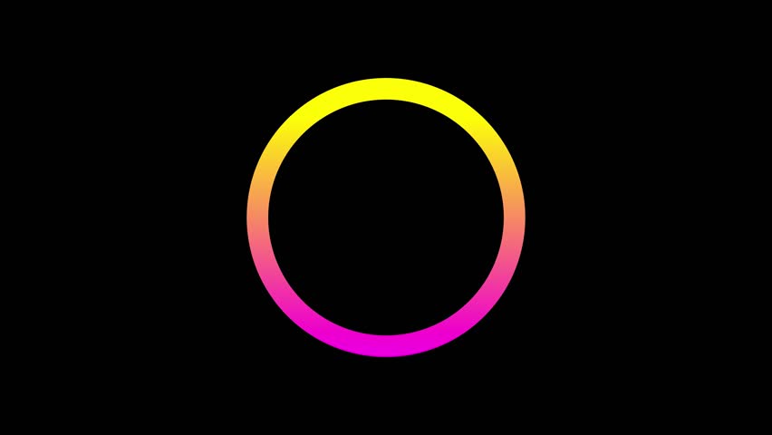6 seconds 3d workout countdown timer animation from 6 to 0, featuring a glowing circle on a Black background. perfect for fitness, exercise, and training videos.