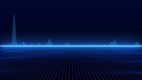 Neon Music Visualization, Vibrant Audio Waveform on Black Background - Powered by Shutterstock - Get 15% off with code: PIKWIZARD15