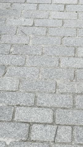 Peaceful City Park at Sunset with Cobblestone Path, Retro Street Lamps, Neatly Trimmed Bushes, Autumn Leaves, Wooden Benches, Tall Minaret Rising Behind Trees Golden Hour Light Shining Through Foliage