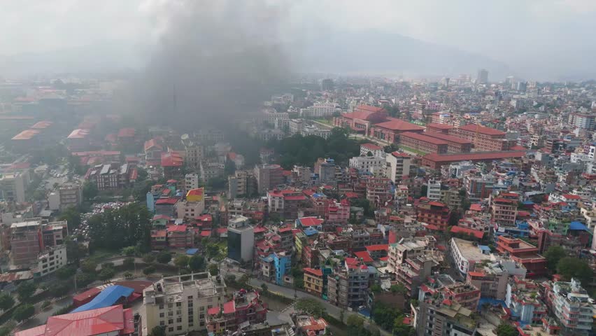 Kathmandu in Turmoil: Smoke Over Prime Minister