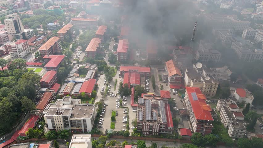 Kathmandu in Turmoil: Smoke Over Prime Minister