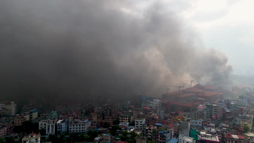 Kathmandu in Turmoil: Smoke Over Prime Minister