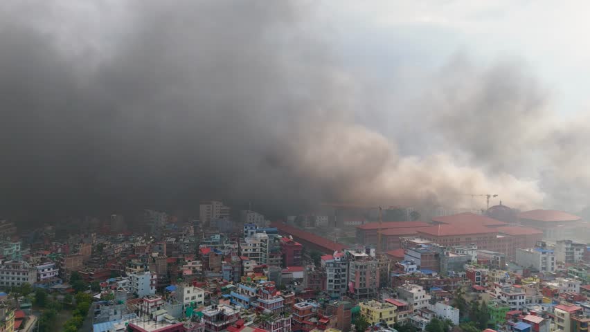 Kathmandu in Turmoil: Smoke Over Prime Minister