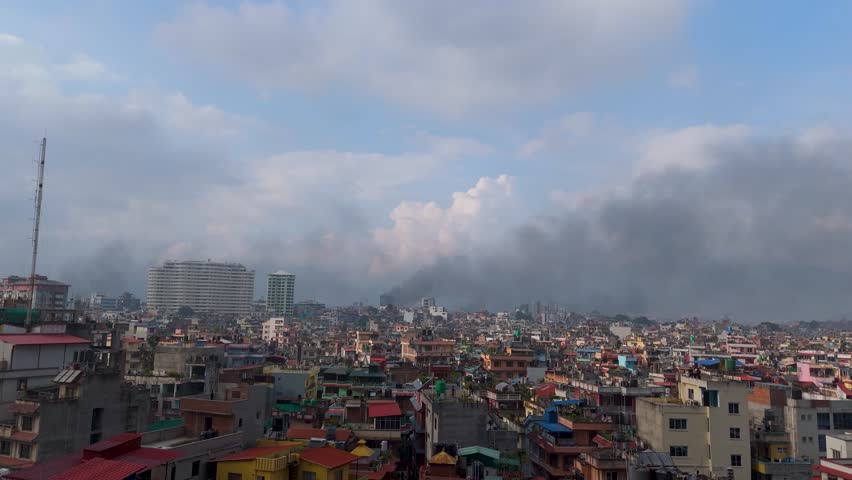 Kathmandu in Turmoil: Smoke Over Prime Minister