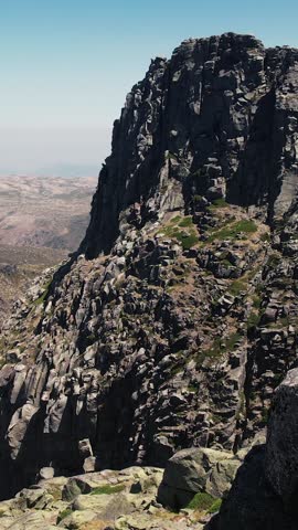 Serra da Estrela Nature Park. Beautiful Nature Landscape