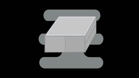 Box motion graphic for 404 error scene, perfect for creative UIUX and web projects - Powered by Shutterstock - Get 15% off with code: PIKWIZARD15