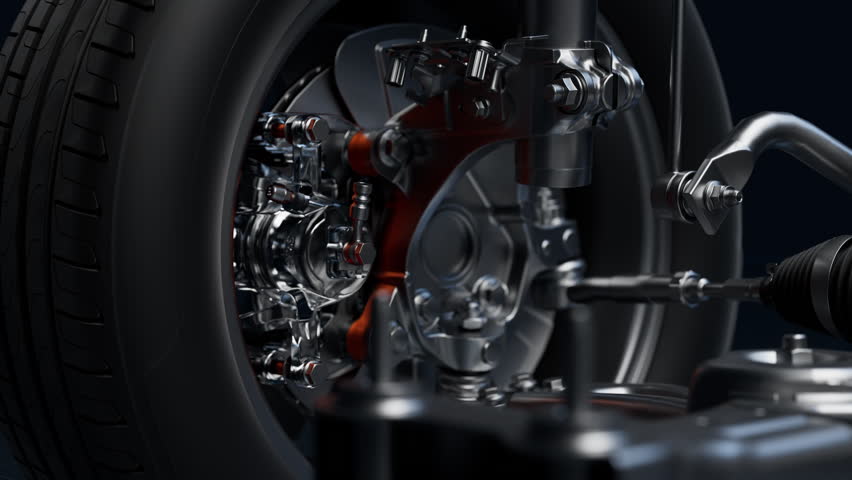 Advanced Braking System with Transparent Calipers for Enhanced Thermal Dissipation and Control