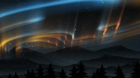 Northern Lights Aurora Borealis Sky Effect background animation used for Nature, Northpole, Sky Lights Videos, Holiday Wishes, Seasonal Greetings, Christmas Greetings or New Year Wishes videos. - Powered by Shutterstock - Get 15% off with code: PIKWIZARD15