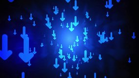 Dynamic Arrows Moving downwards direction Background animation Loop for Corporate broadcast and News Events - Powered by Shutterstock - Get 15% off with code: PIKWIZARD15